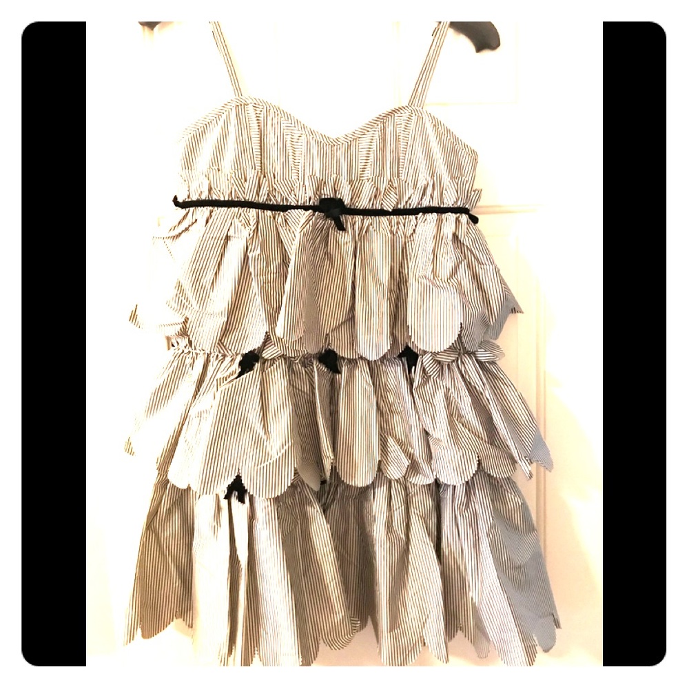 Marc by Marc Jacobs Sz 6 Tiered ruffle dress NWT